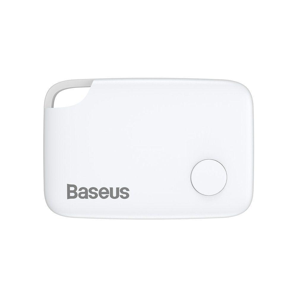 Baseus T2 brelok mini bezprzewodowy lokalizator do kluczy i innych przedmiotów biały (ZLFDQT2-02)