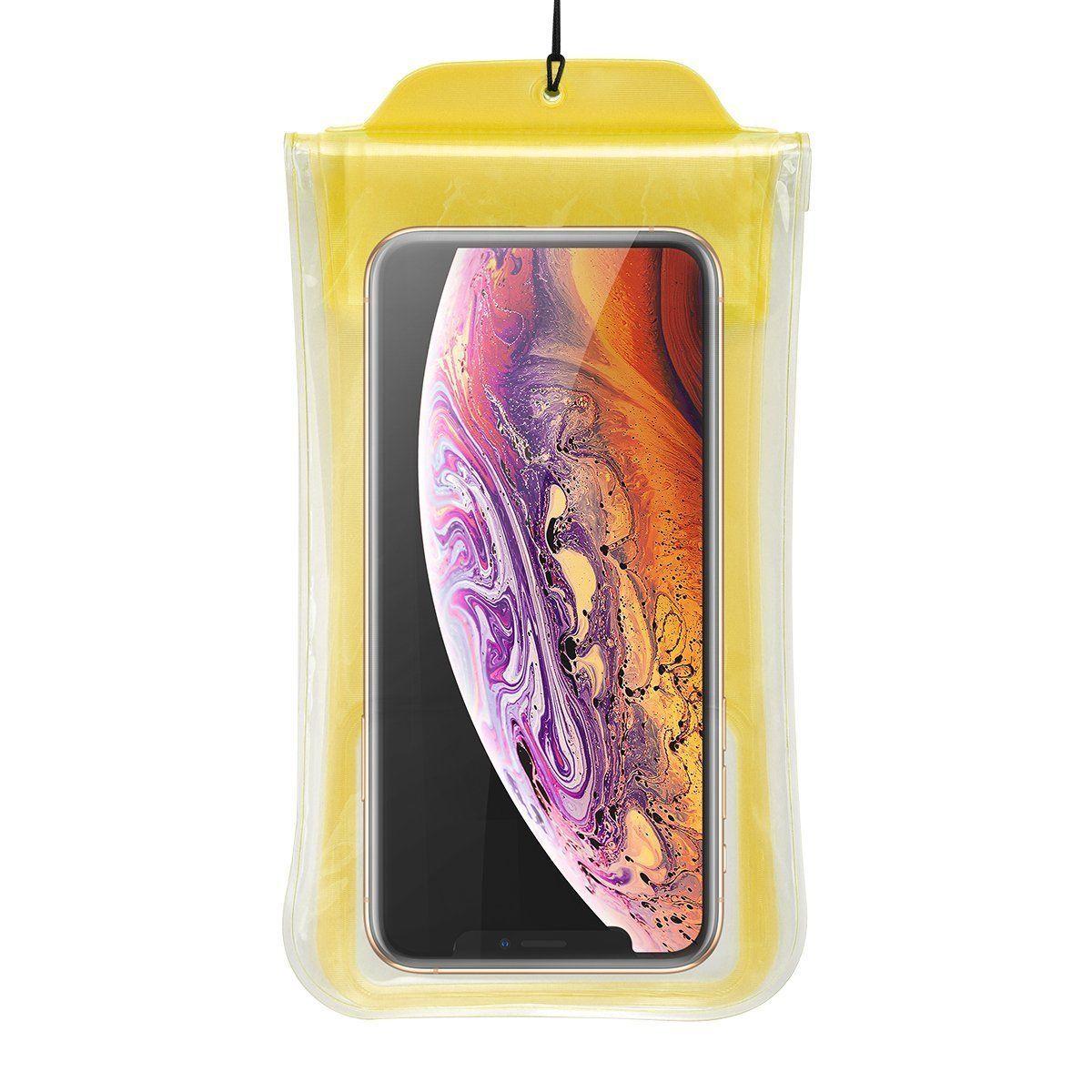 Baseus Safe Airbag Uniwersalne etui wodoodporne do smartfonów żółte (ACFSD-C0Y)