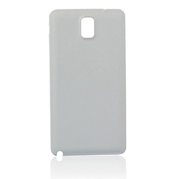 Battery cover Samsung NOTE 3 N9000 leather white
