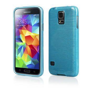 Silikonový obal Samsung Galaxy A3 2016 A310  modrý Metallic