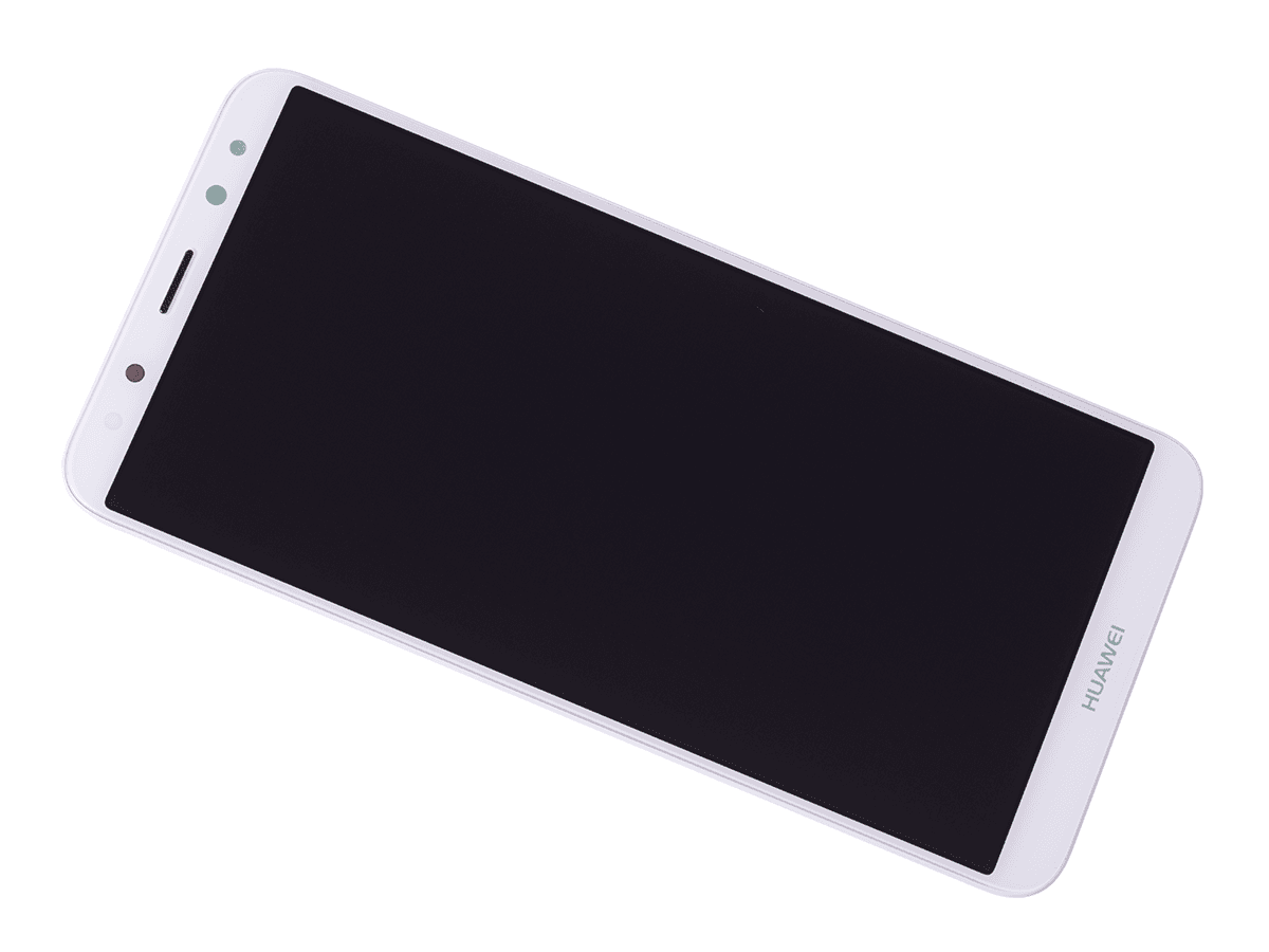 Oryginalny Wyświetlacz LCD + Ekran dotykowy + Bateria Huawei Mate 10 Lite - biały / złoty
