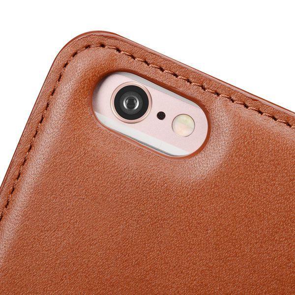 VETTI Exkluzivní peněženka - Obal Samsung Galaxy S6 G920 hnědá