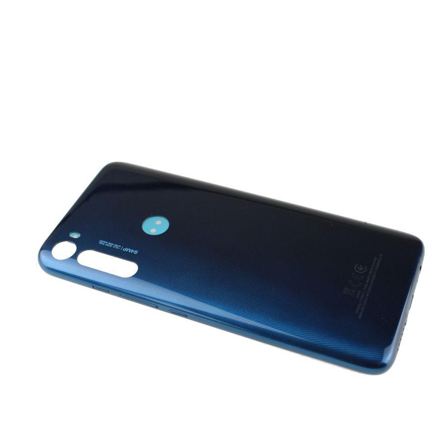 Oryginalna klapka baterii Motorola MOTO ONE FUSION PLUS XT2067 - niebieska