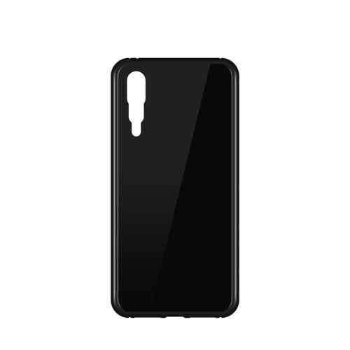 Back case with 360 mm magnetic frame Huawei P20 Pro black and transparent