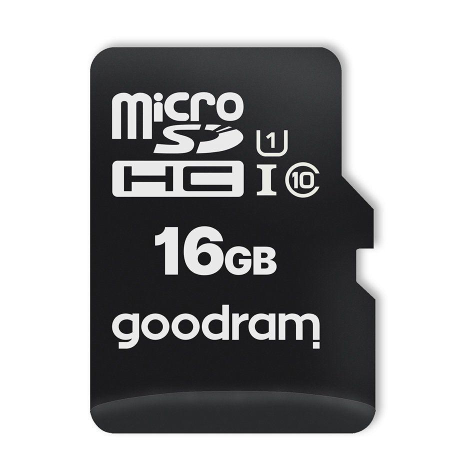 Paměťová karta micro USB 16GB + adaptér  Goodram
