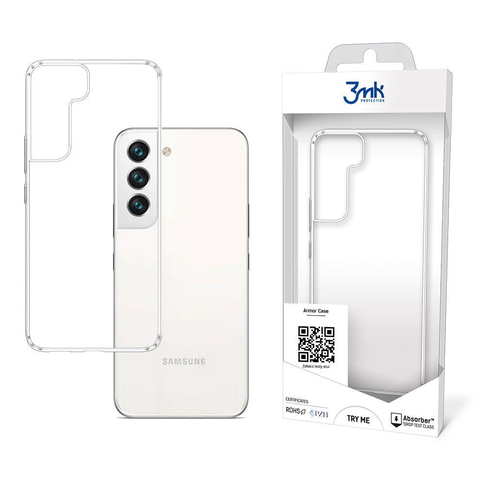 3MK Obal Samsung Galaxy S22 Armor Case transparentní