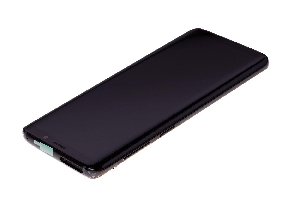 Oryginalny Wyświetlacz LCD + Ekran dotykowy Samsung SM-G960 Galaxy S9 / SM-G960F / DS Galaxy S9 Dual SIM - czarna