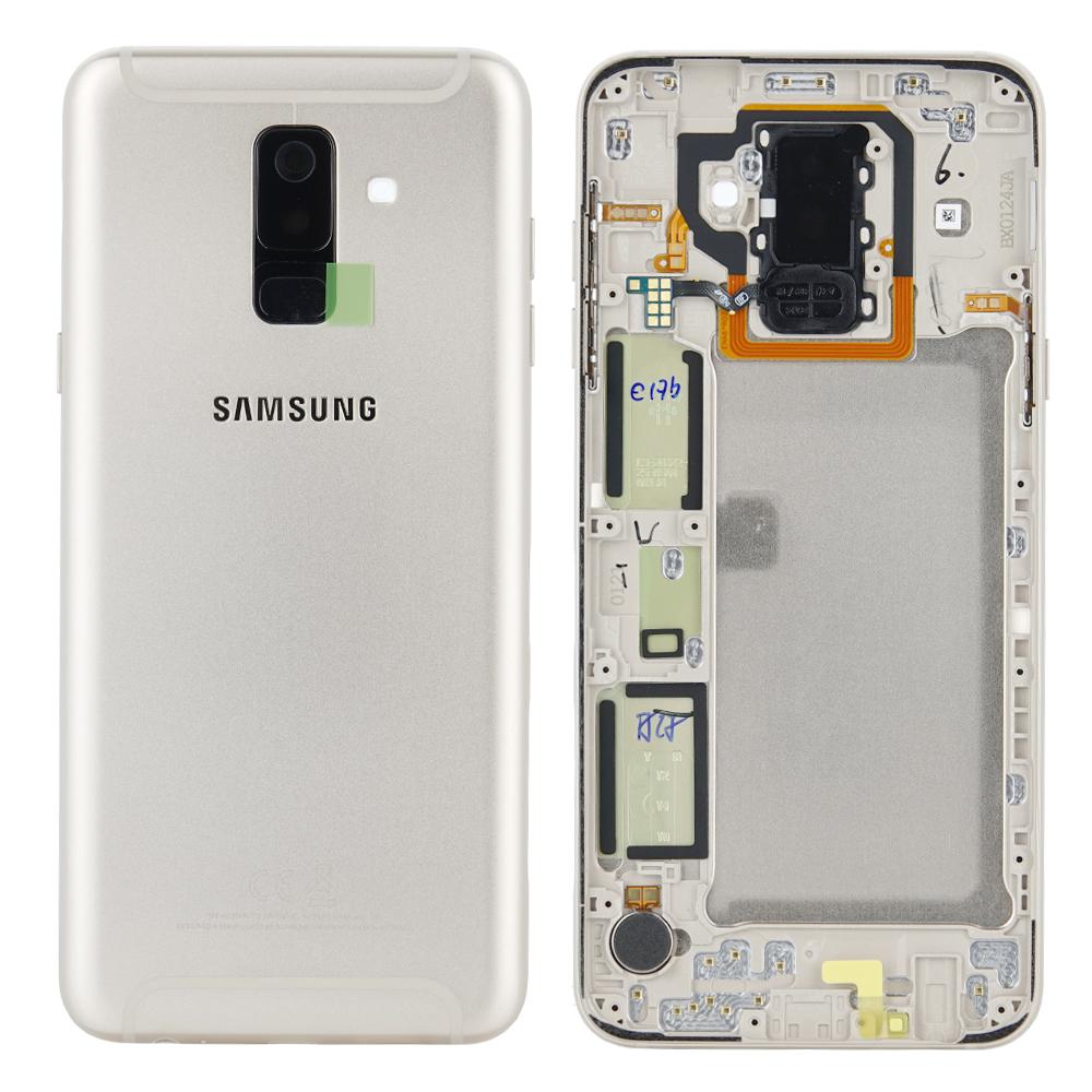 Oryginalna Klapka baterii / korpus Samsung SM-A605 Galaxy A6 Plus 2018 zlota