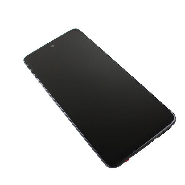 Oryginalny Wyświetlacz LCD + Ekran dotykowy Motorola G60s XT2133 - czarny