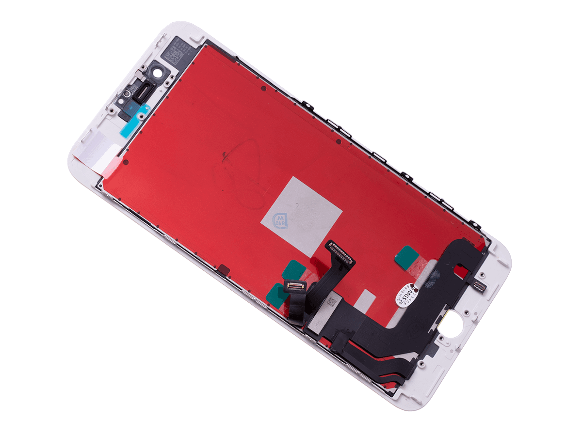 Wyświetlacz LCD z ekranem dotykowym (org material) iPhone 8 Plus - biały