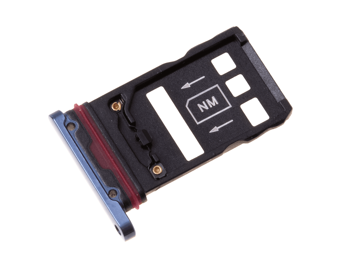 Oryginalna Szufladka karty SIM Huawei Mate 20 Pro - niebieska