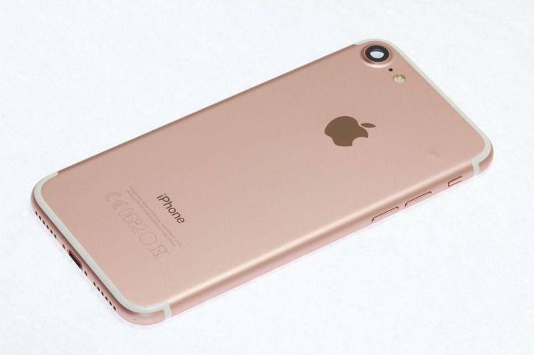 Kryt baterie iPhone 7 zlato-růžový