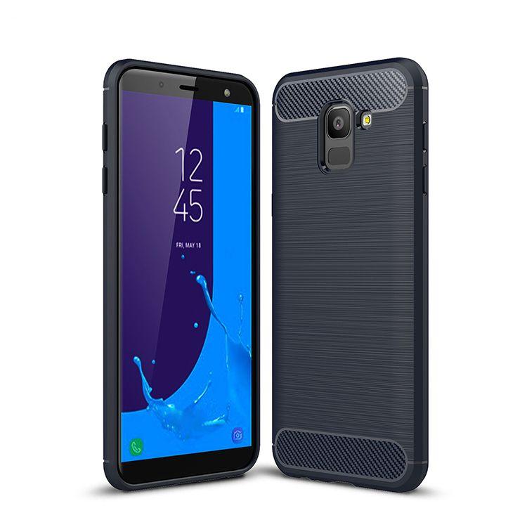 Obal Samsung J6 2018 černý design carbon