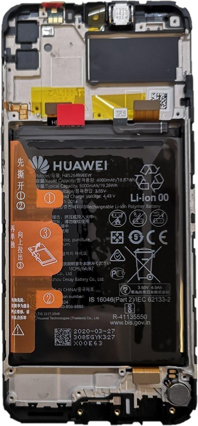 Oryginalny Wyświetlacz LCD + Ekran dotykowy Huawei Y6P 2020 (MED-LX9, MED-LX9N)