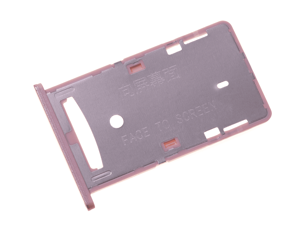 Oryginalna Szufladka karty SIM Xiaomi Redmi 4A - rose gold