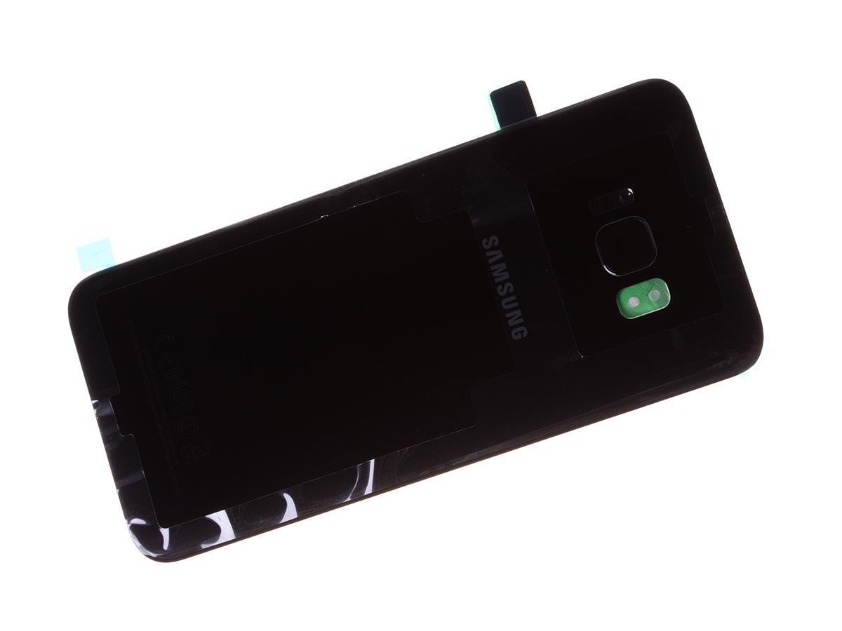 Original Battery cover Samsung SM-G955 Galaxy S8 Plus - black (dismounted)