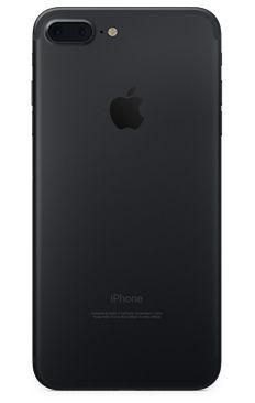 BATTERY COVER iPhone 7 4,7'' Jet Black - body