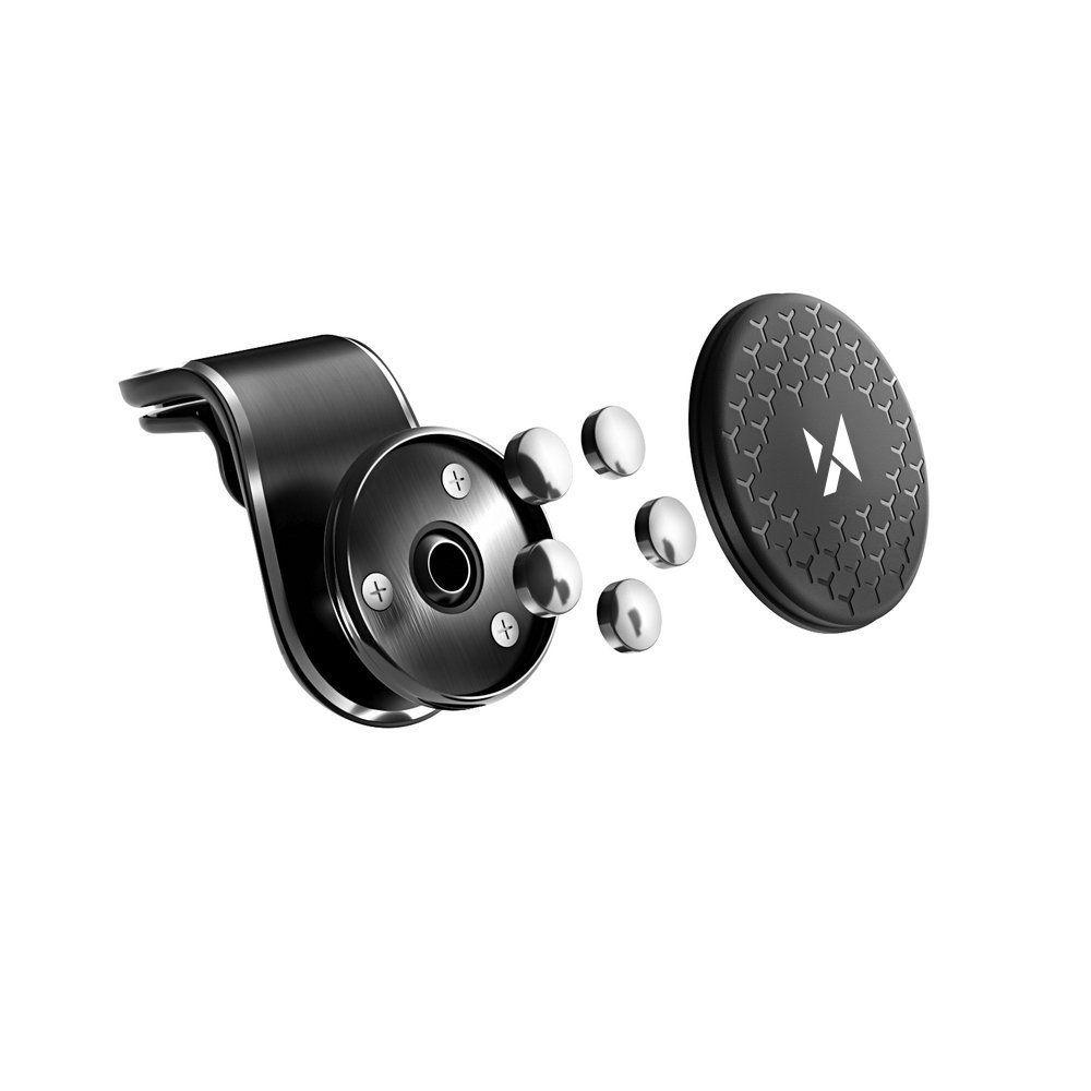 Wozinsky magnetic holder for the car grille 360 black (WMH-03)