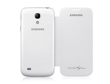 Obal Samsung Galaxy S4 I9505 flip bílý