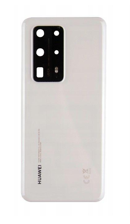 Oryginalna Klapka baterii Huawei P40 Pro Plus - biała (Demontaż) Grade A