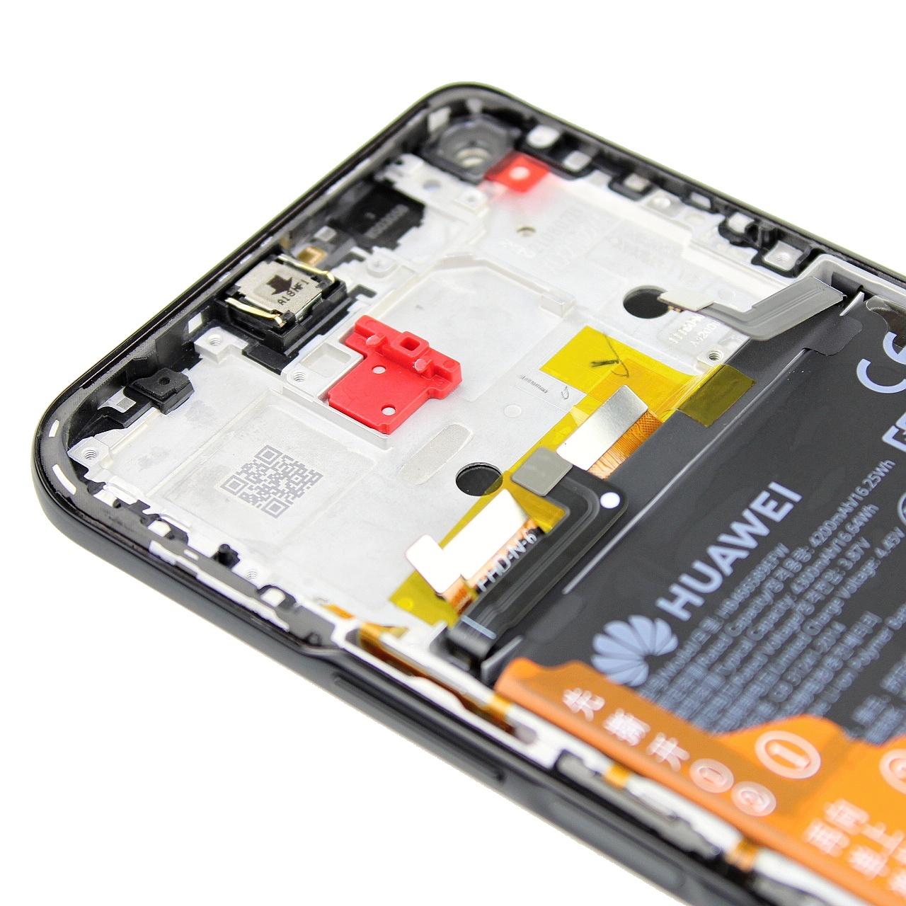 Oryginalny Wyświetlacz LCD + Ekran dotykowy Huawei Nova 8i czarny