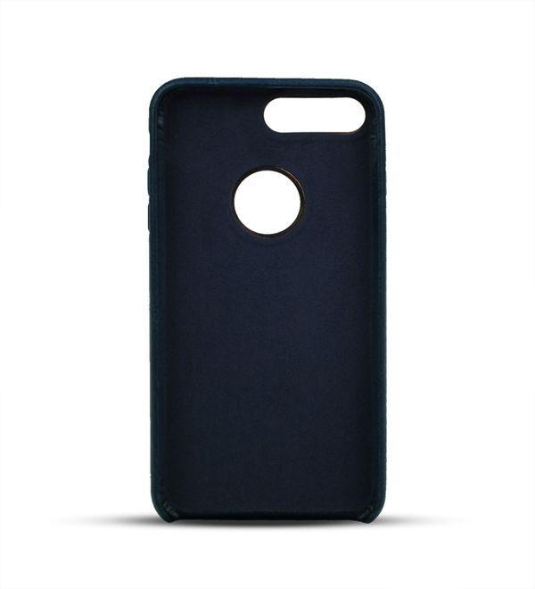 Nakładka Leather iPhone 7/7S navy blue
