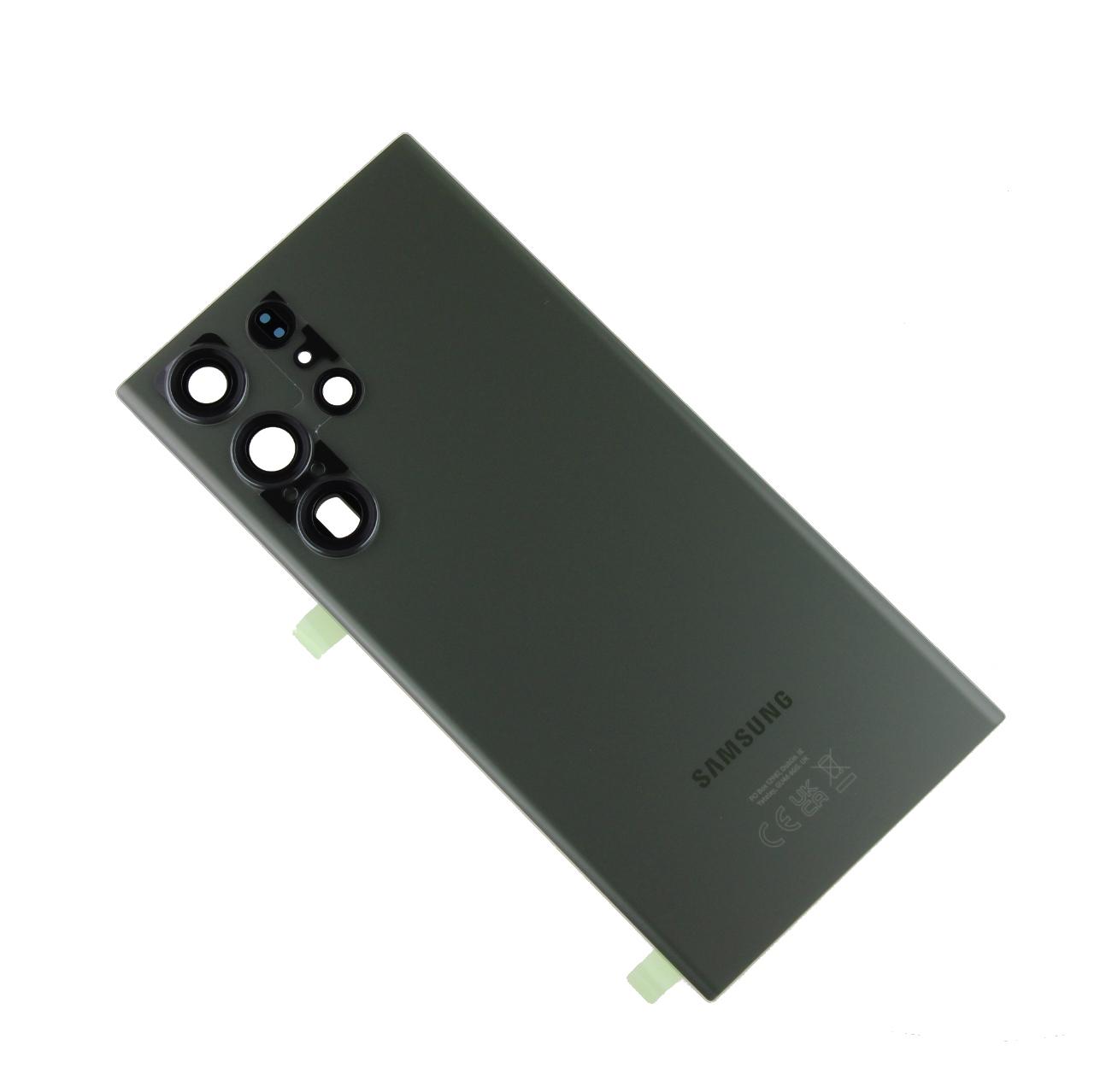 Oryginalna klapka baterii Samsung SM-G918 Galaxy S23 Ultra - zielona