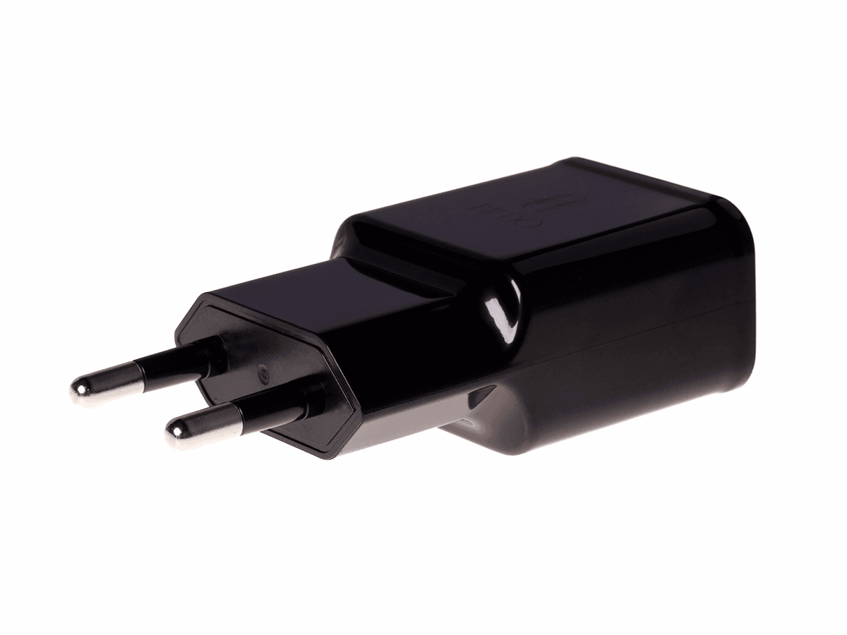 Adapter travel charger USB HEDO Qualcomm Quick Charge 3.0 2A - black (original)