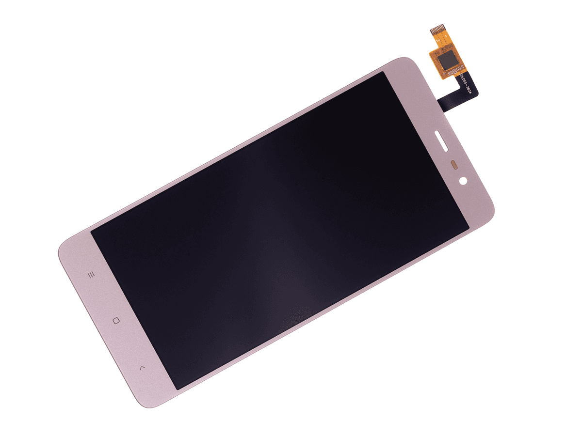 Wyświetlacz LCD + ekran dotykowy Xiaomi Redmi Note 3 złoty (długość 14,7cm)