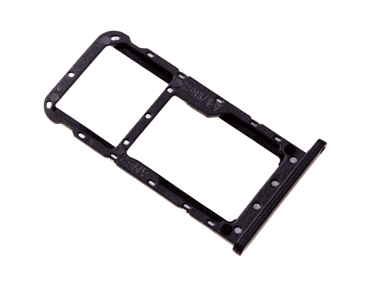 Originál Držák / Slot SIM a SD karty Huawei P20 Lite černý