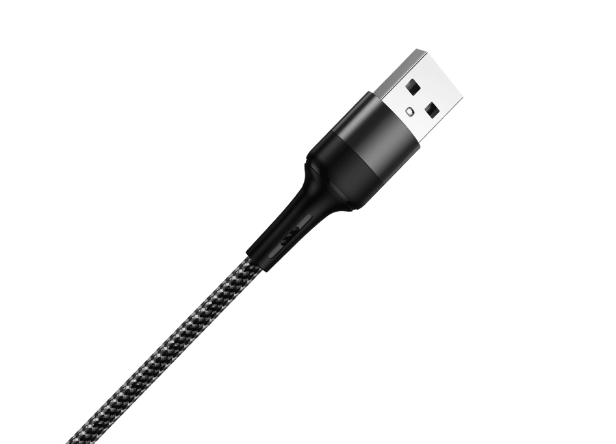 JELLICO kabel - A20 Micro USB 3.1A 1m czarny