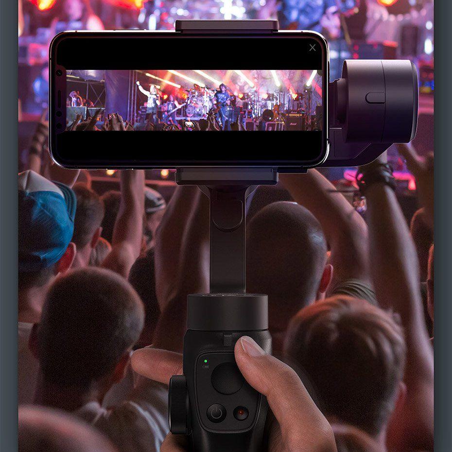 Baseus 3 Axis Gimbal pro Smartphone Telefon Ruční stabilizátor obrazu pro videa a fotografie Live Vlog YouTube TikTok SUYT-0G