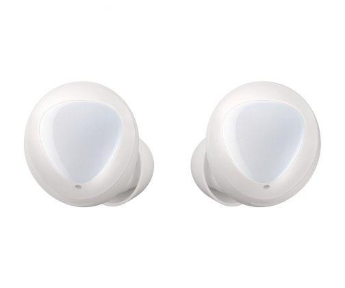 Bezprzewodowe Słuchawki Bluetooth z ładowaniem indukcyjnym Buds Białe