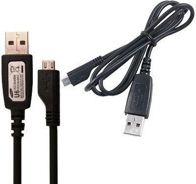 Micro USB kabel Samsung APCBU20BBC rychlé nabíjení černý