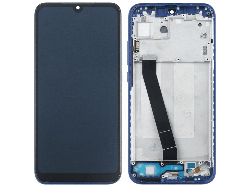 LCD + touch screen Xiaomi Redmi 7 blue with frame