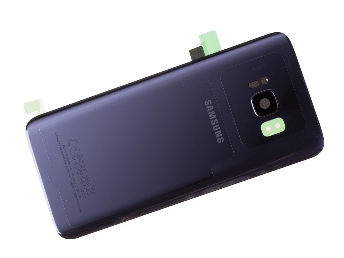 Oryginalna Klapka baterii Samsung SM-G950 Galaxy S8 - fioletowa (orchid gray)(Demontaż) Grade A