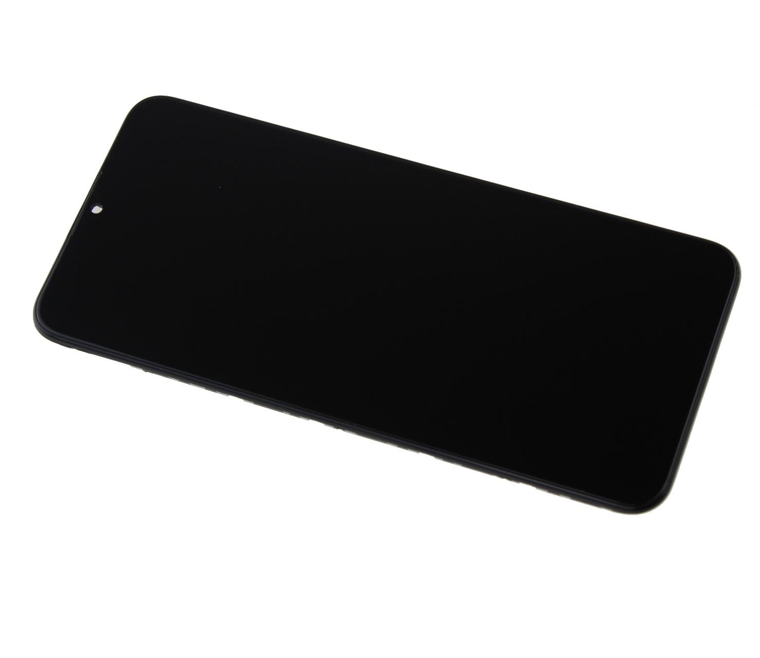 Oryginalny Wyświetlacz LCD + Ekran dotykowy Samsung SM-A035F Galaxy A03 - czarny (Wymieniona szyba) Wersja Poza Europejska