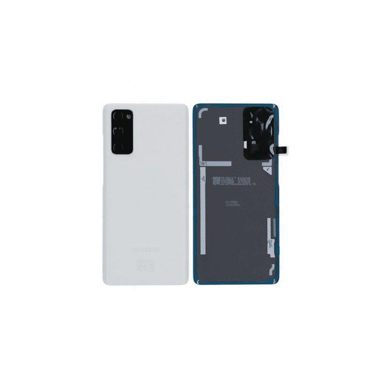 Oryginalna Klapka baterii Samsung SM-G780 Galaxy S20 FE/ SM-G781 Galaxy S20 FE 5G - Cloud White (Demontaż) Grade A