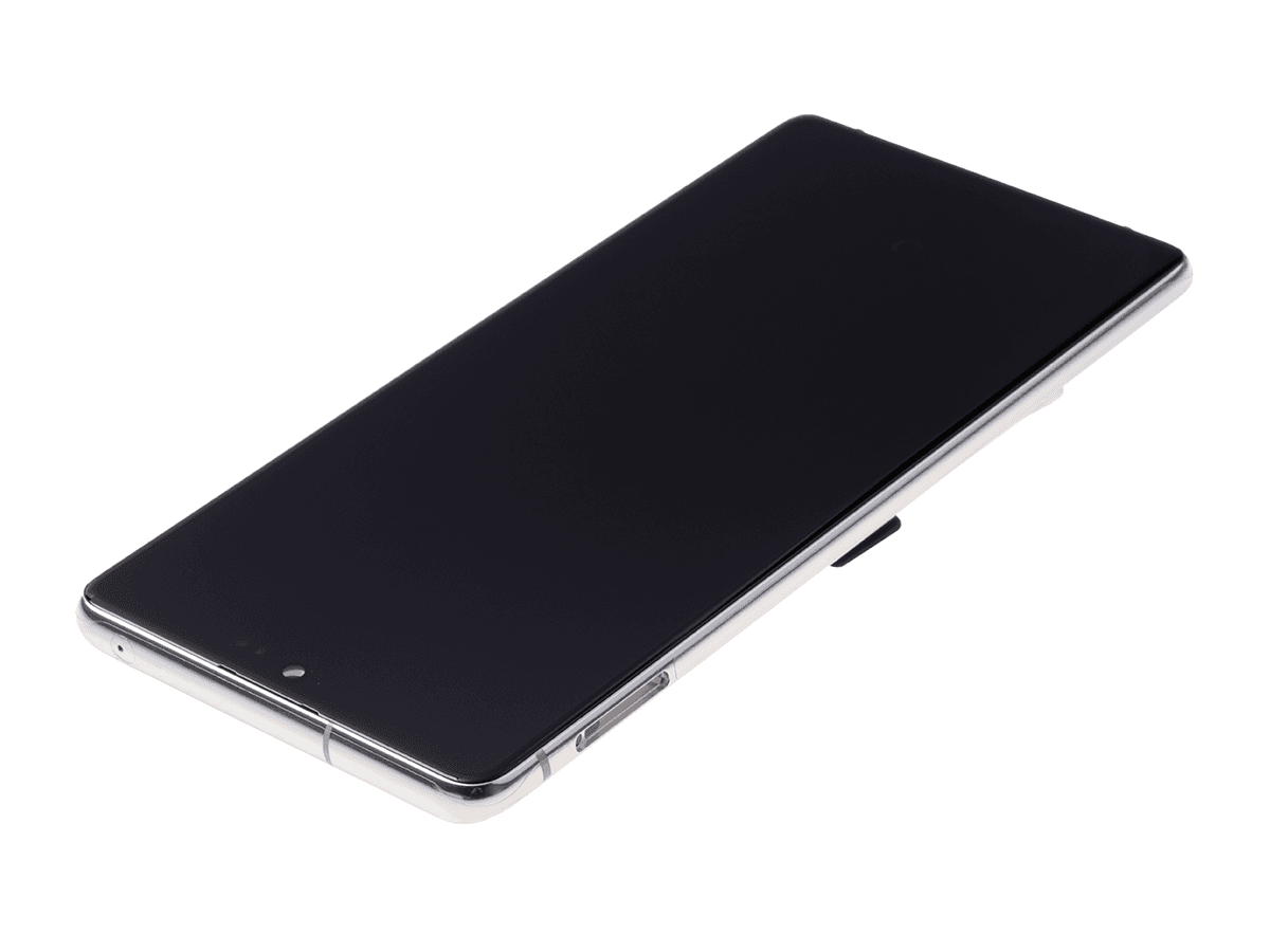 ORYGINALNY Wyświetlacz LCD + ekran dotykowy Samsung Samsung SM-G770 Galaxy S10 Lite - biały