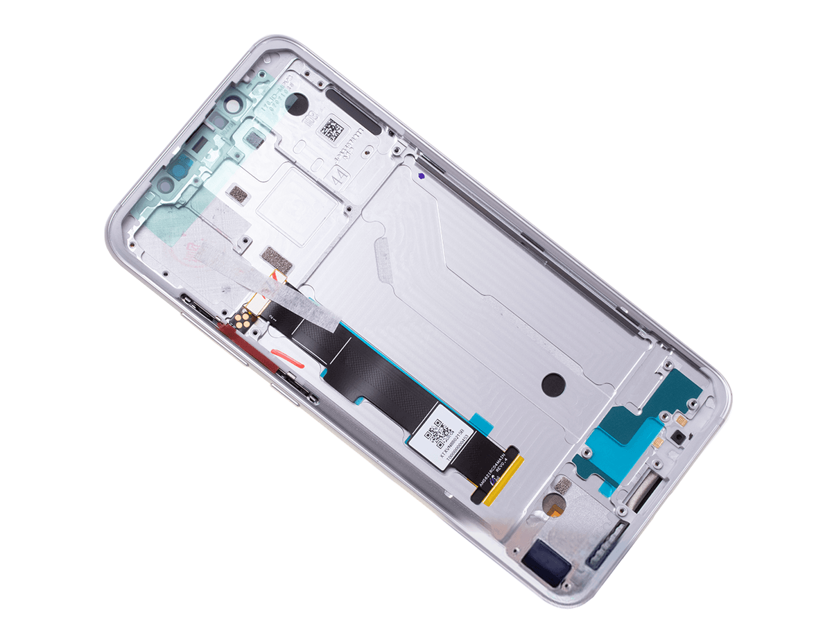 ORYGINALNY Wyświetlacz LCD + ekran dotykowy Xiaomi Mi8 - srebrna