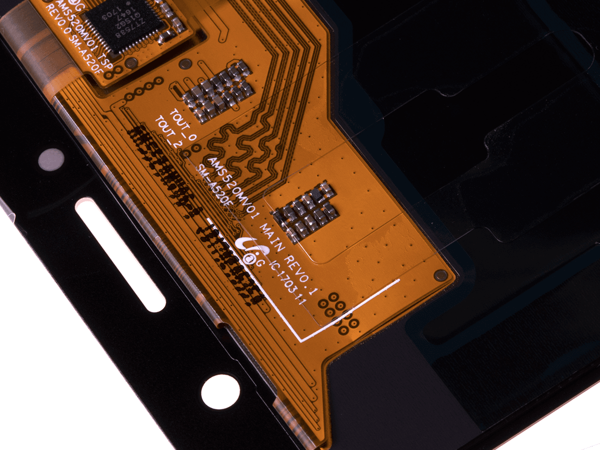 Originál LCD + Dotyková vrstva Samsung SM-A520F Galaxy A5 (2017) - růžová