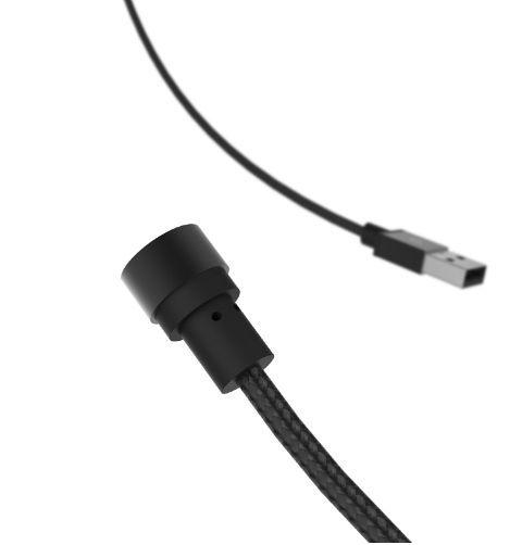 USBkabel černý - bez adaptéru magnetický