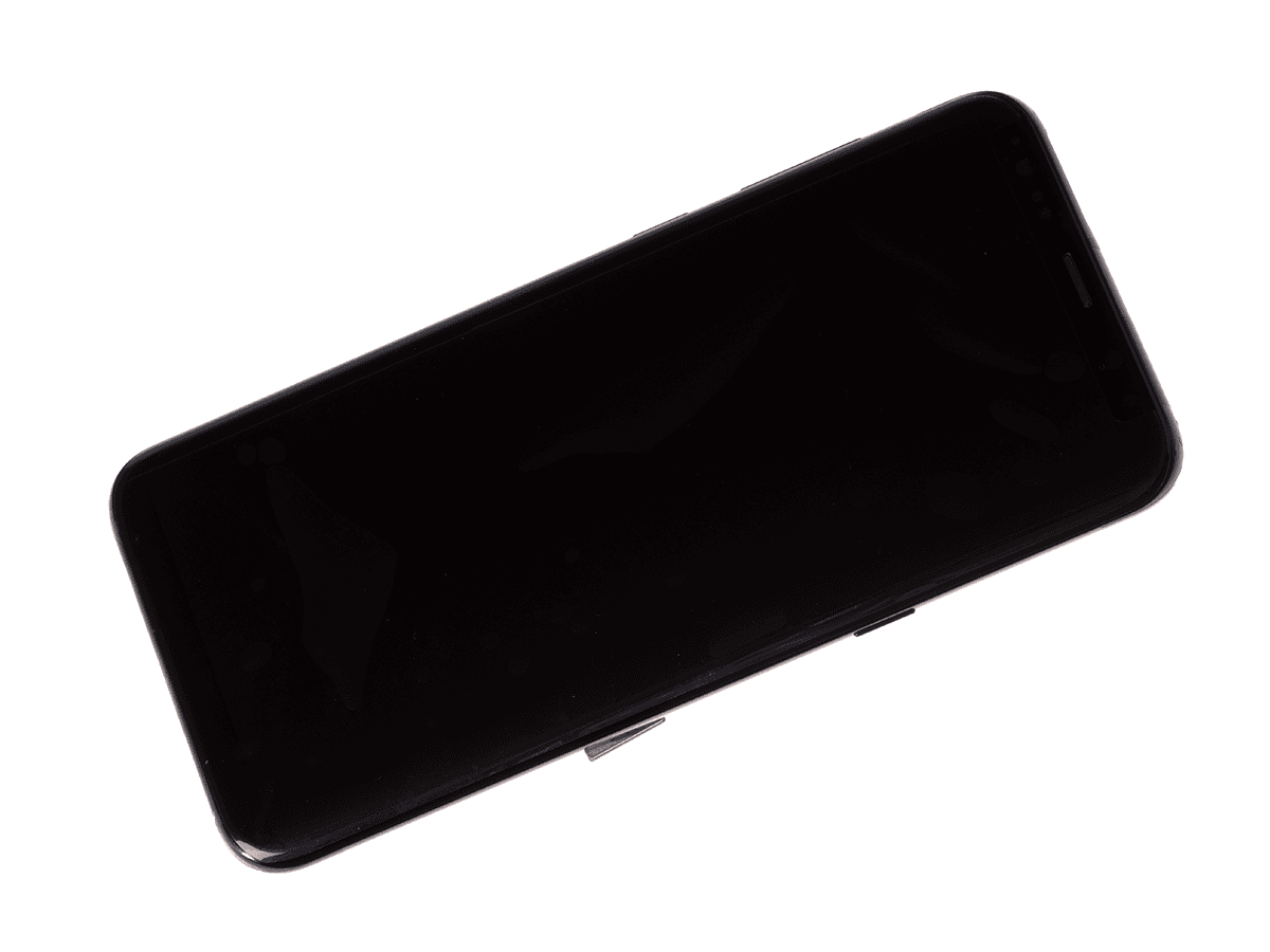 Wyświetlacz LCD + ekran Samsung G955 S8 Plus czarny (demontaż) oryginalny