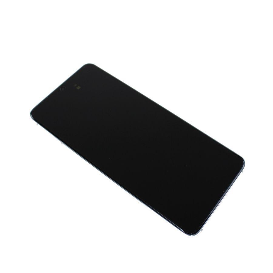 Originál LCD + Dotyková vrstva s baterií Samsung Galaxy S21 5G SM-G991 bílá
