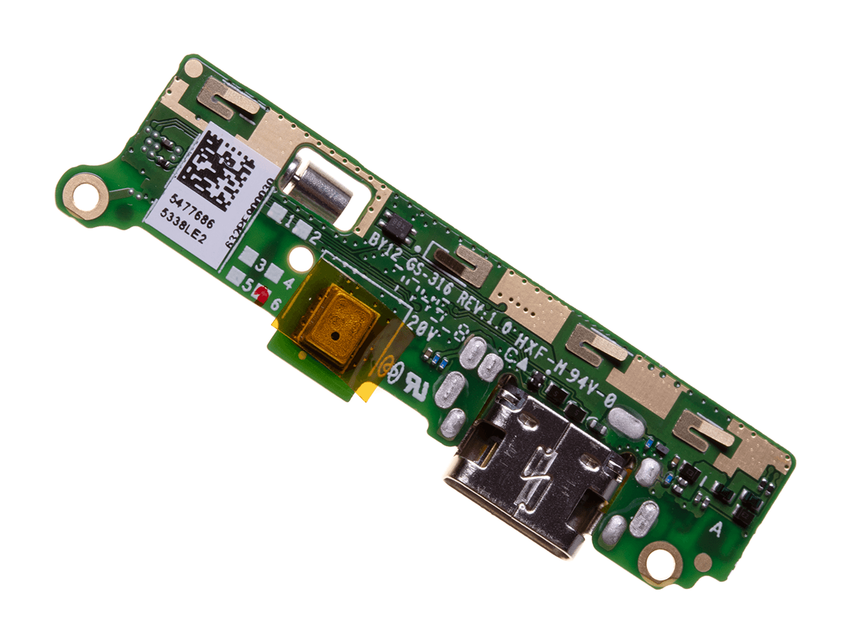 oryginalna Płytka ze złączem USB i mikrofonem Sony H3113, H3133, H4113, H4133 Xperia XA2