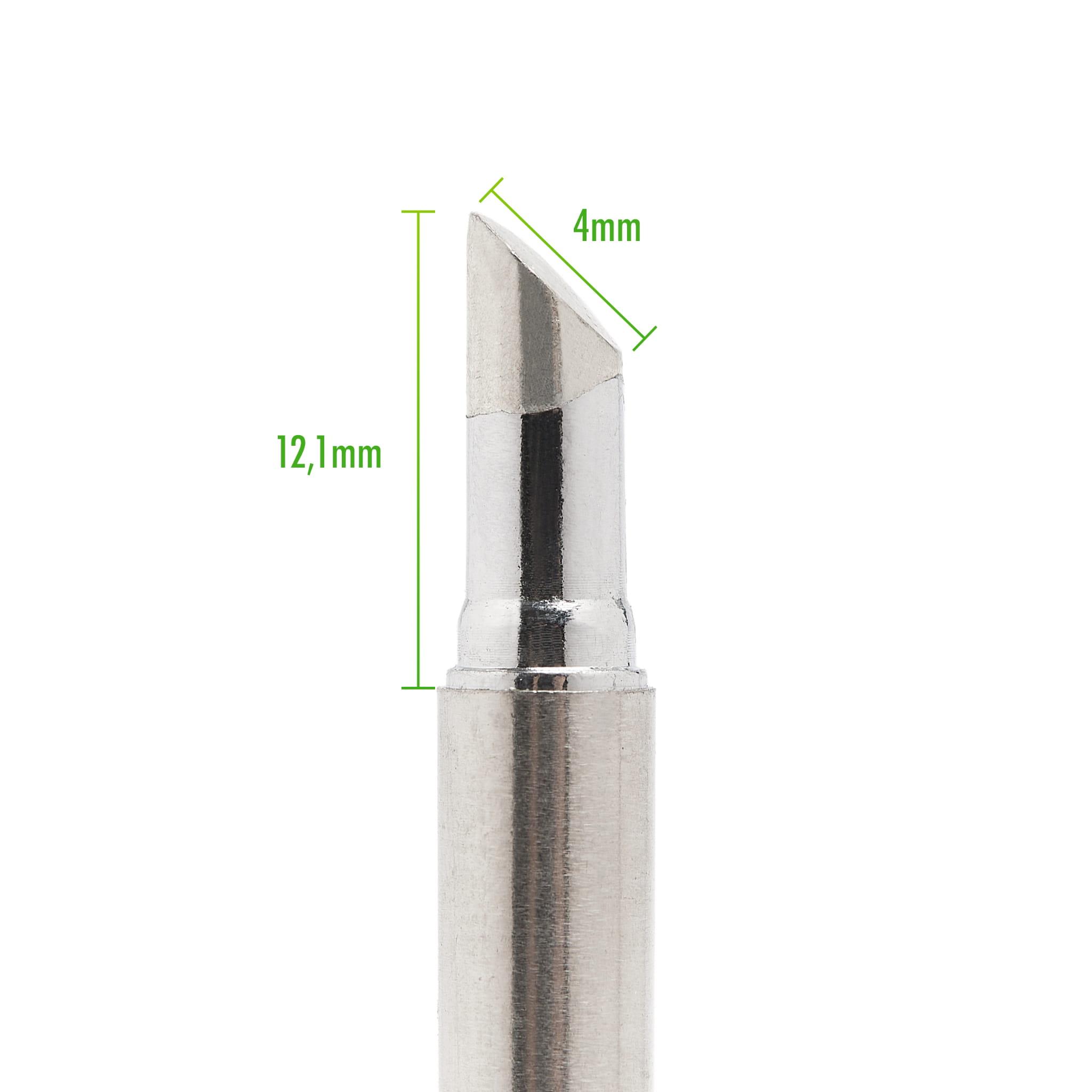 Soldering tip T12-C4 cut 4mm with built-in heater for T12 soldering station