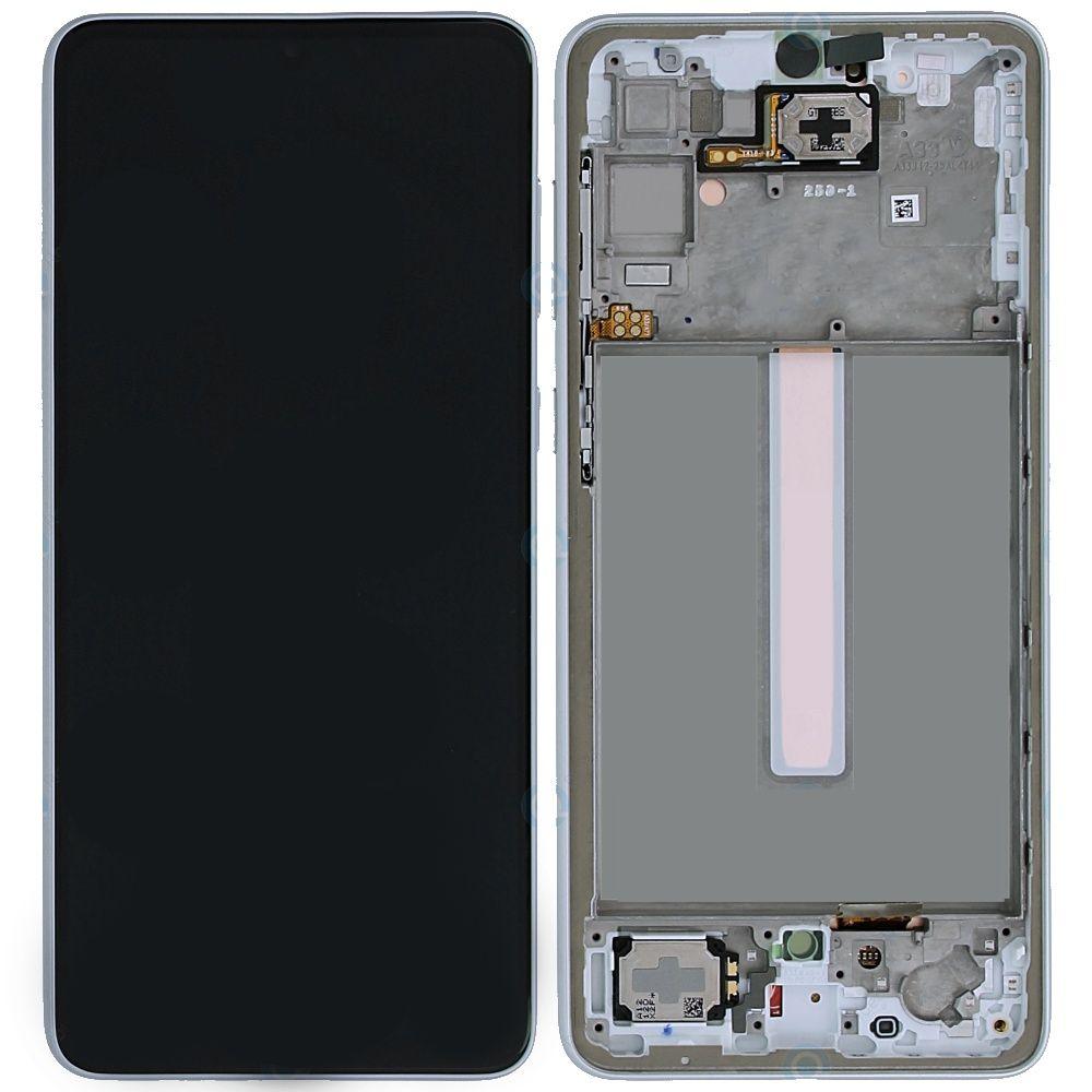 Originál LCD + Dotyková vrstva Samsung Galaxy A33 5G SM-A336B bílá