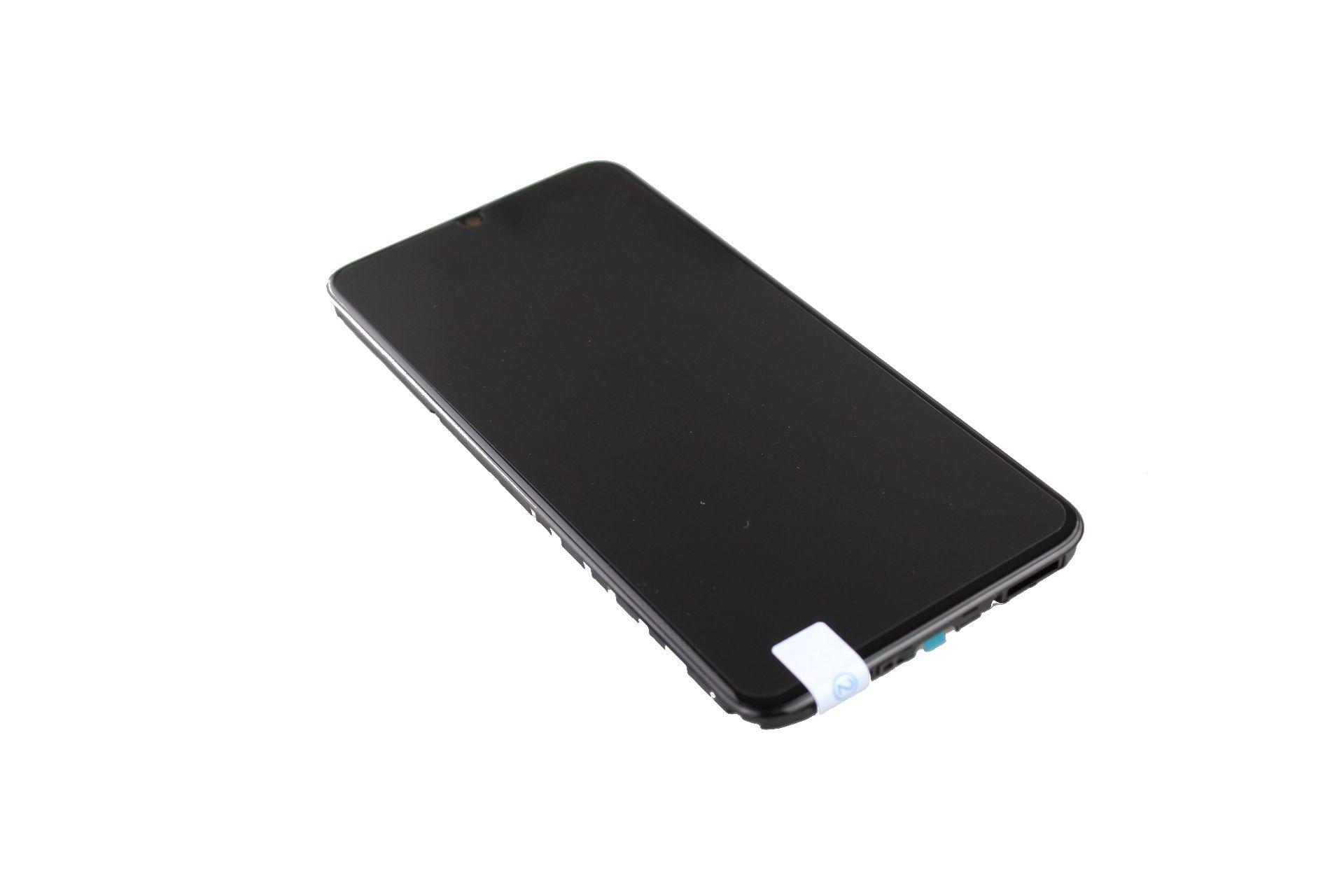 Original LCD + touch screen + battery Huawei P smart 2020 black
