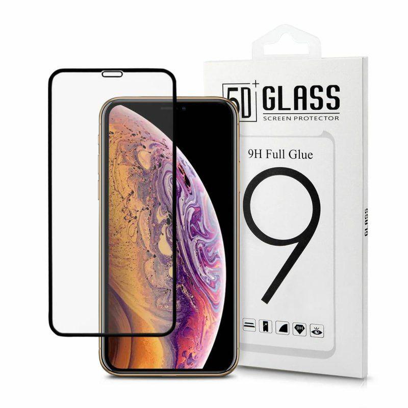 Szkło hartowane 5D Full Glue iPhone 13 Pro ( 6,1" ) czarne