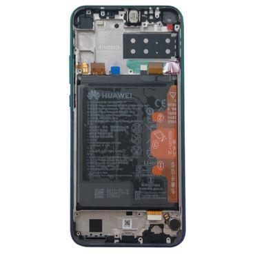 Original LCD + touch screen and battery Huawei P40 Lite E - Aurora Blue